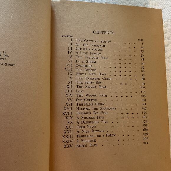 1934 The Bobbsey Twins Solve a Mystery by Laura Lee Hope Hardcover - Picture 6 of 10